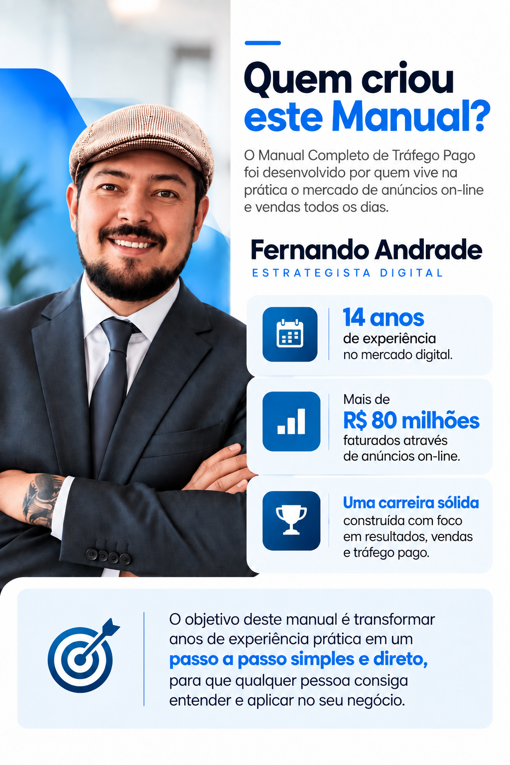 Fernando Andrade, estrategista digital e autor do manual