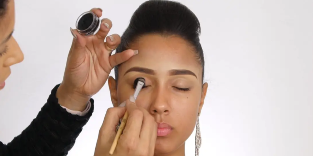 SMOKEY GLAM VERDE Y NEGRO