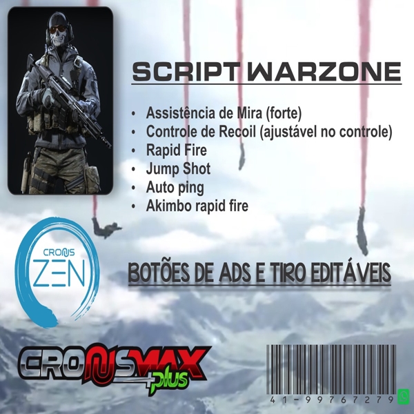Script - Cronusmax Plus E Zen Call Of Duty Warzone - Luiz Ricardo ...