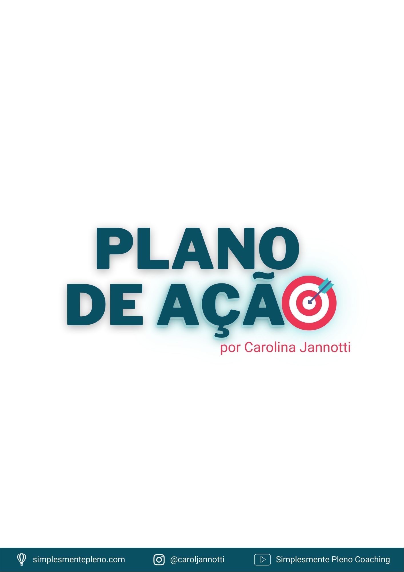 Imagem de capa para o Ebook Plano de Ação - Um guia completo para você alcançar os seus objetivos