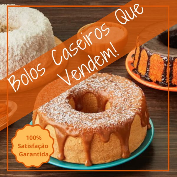 Imagem de capa para o Curso online Bolos caseiros que Vendem