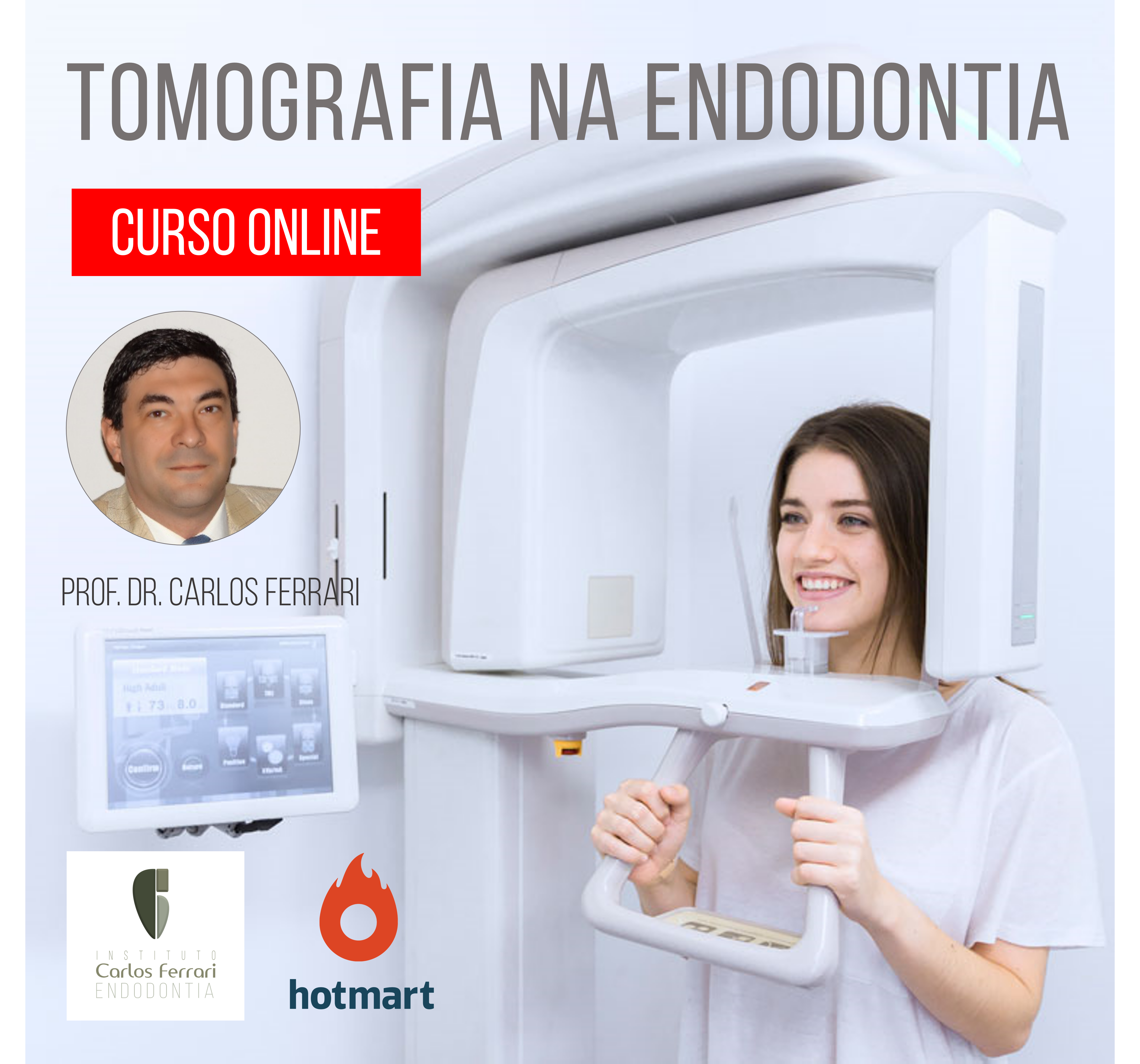 Imagem de capa para o Curso online Tomografia cone beam para endodontia