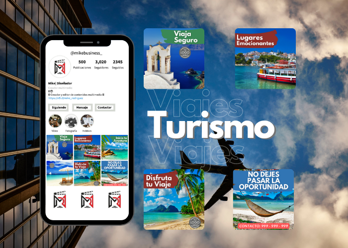 Plantilla editable de Turismo y Viajes de Canva