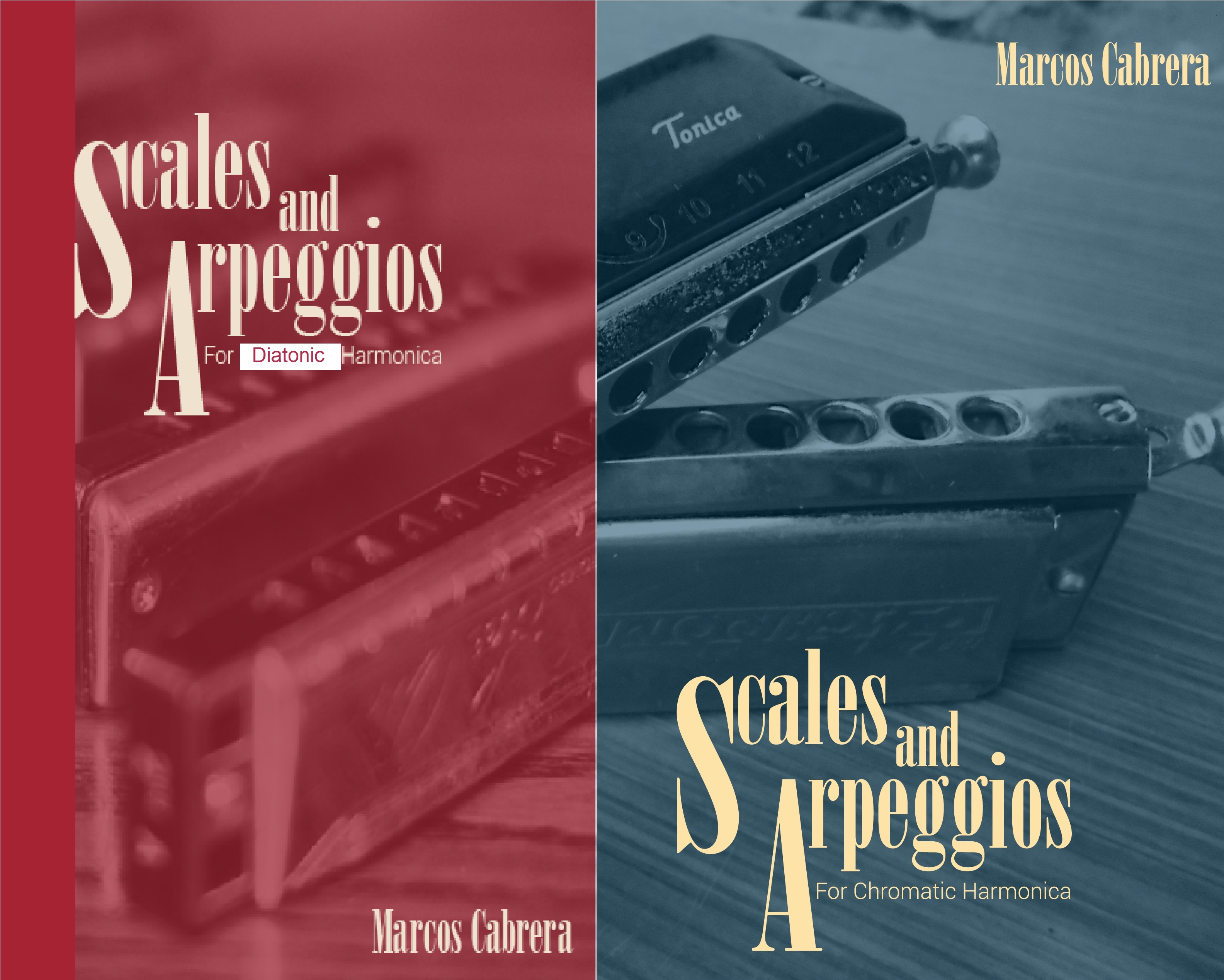 Scales and Arpeggios for Chromatic Harmonica Marcos Cabrera Hotmart