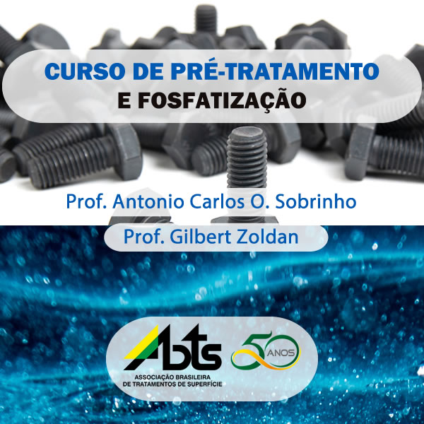 Imagem de capa para o Curso online Curso de Pré-tratamento e Fosfatização