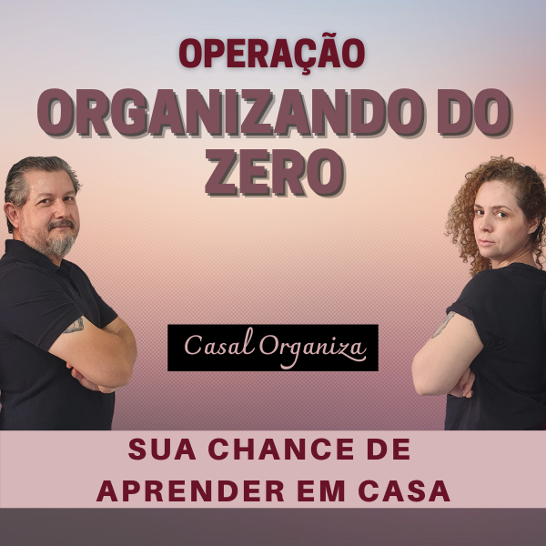Imagem de capa para o Curso online Operação Organizando do Zero