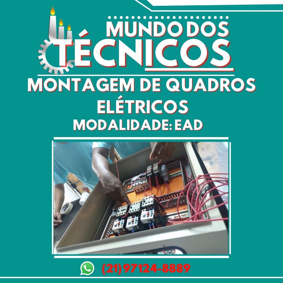 Imagem de capa para o Curso online Montagem de Quadro Elétrico de Comandos