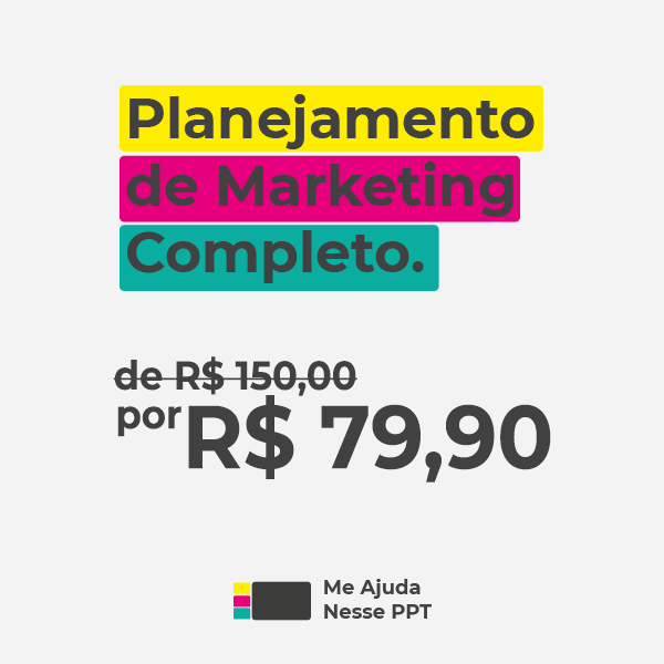 Planejamento de Marketing Completo - Me Ajuda Nesse PPT | Hotmart