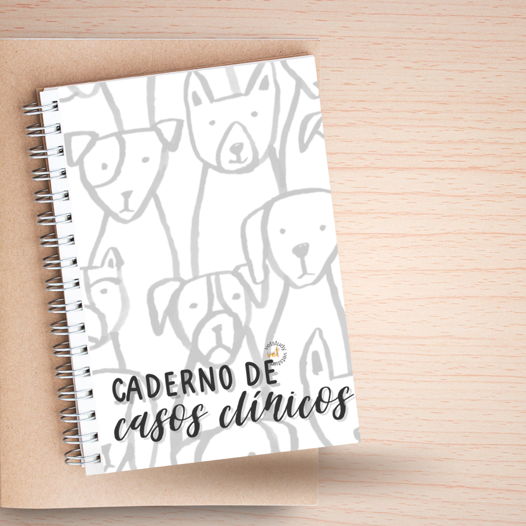 Imagem de capa para o Ebook Caderno de Casos Clínicos (sem linhas)