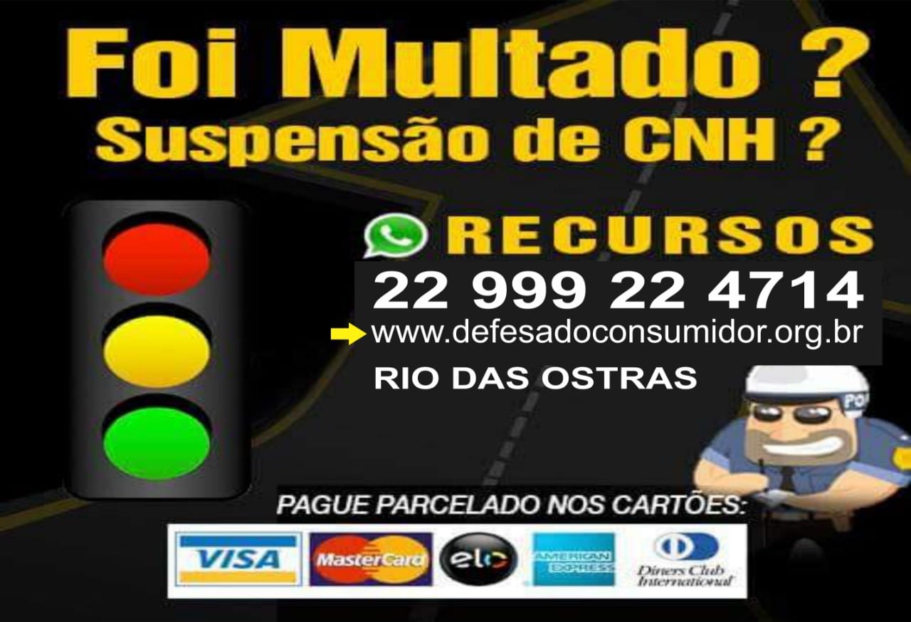 1º CURSO DO BRASIL de RECURSO DE MULTAS, com CERTIFICADO