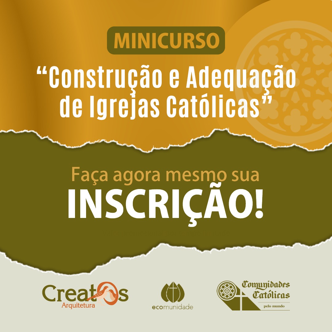 Imagem de capa para o Curso online Minicurso: Construção e Adequação de Igrejas Católicas