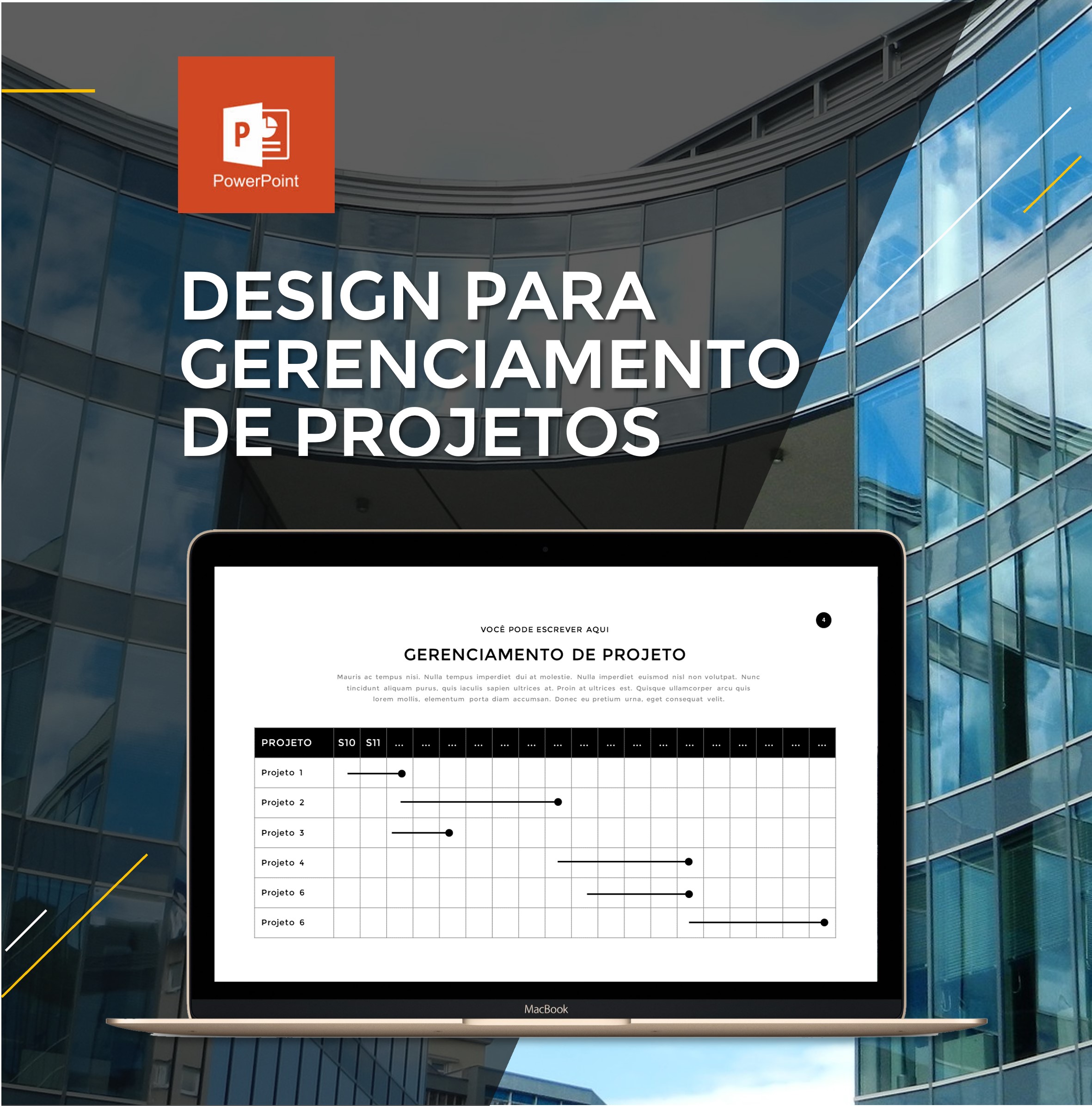 PowerPoint Executivo - Aula 05 | Desing para Gerenciamento de Projetos