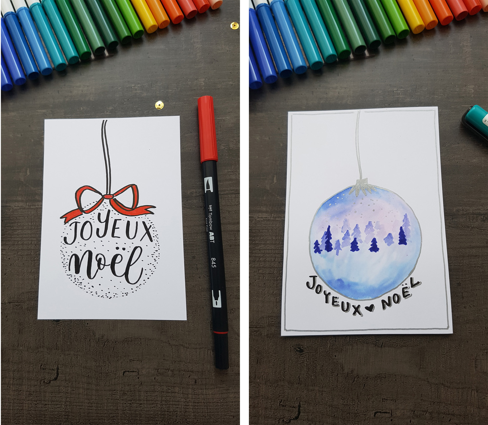 Image de couverture pour le Cours en ligne Lettering de Noël : Illuminez vos fêtes !