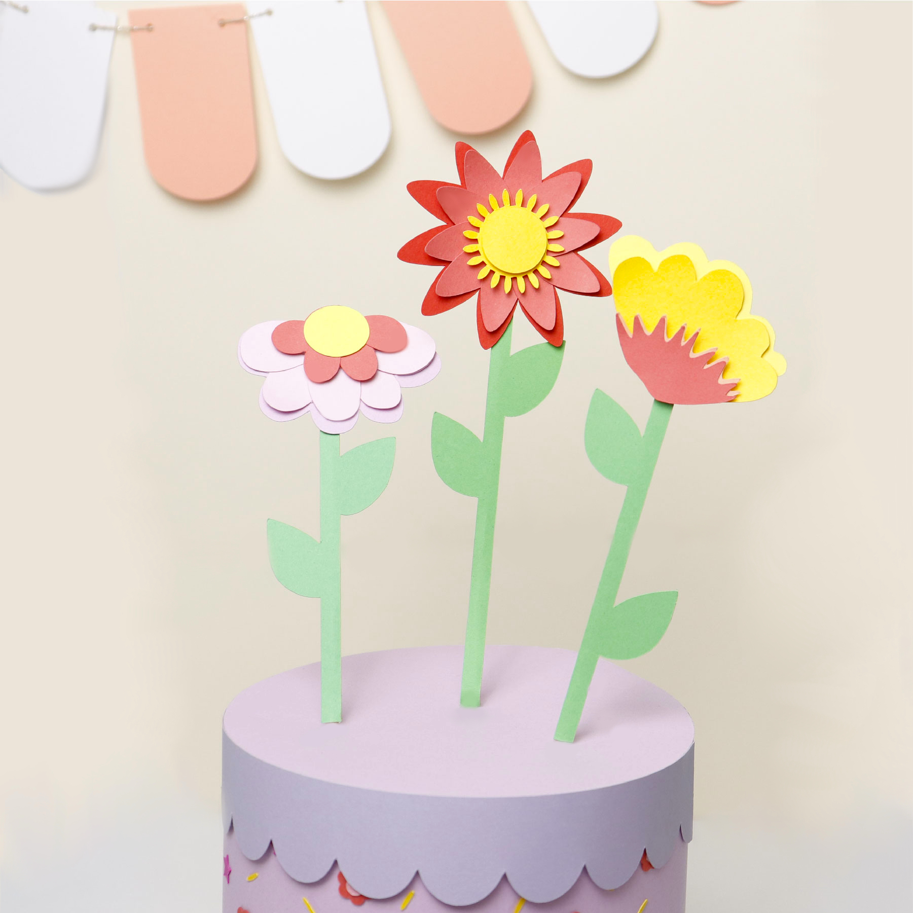 Topo De Bolo Flores Do Jardim Isamara Neves Barbosa Hotmart