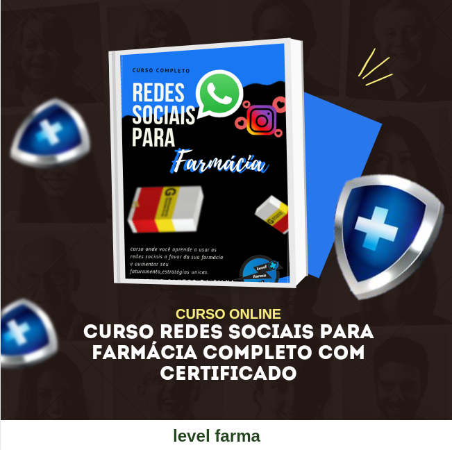 Curso redes sociais para farmácia(aumente seus lucros)