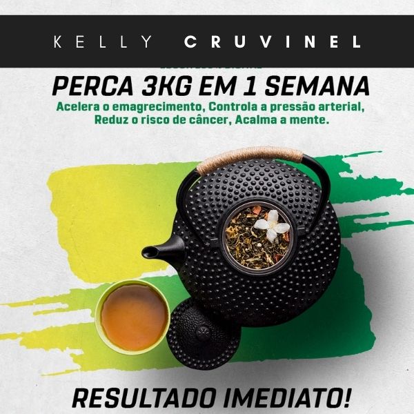 CHÁS PARA SECAR EM 30 DIAS