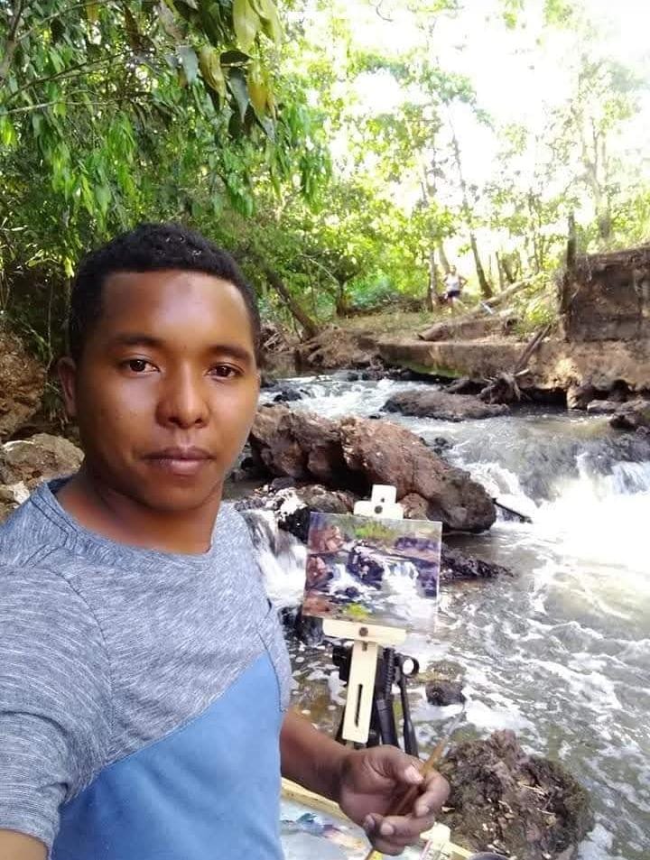 "Interpretando a natureza " Curso de pintura de paisagem ( óleo sobre tela ).