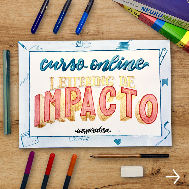 Lettering de Impacto - Inspiralisa | Hotmart