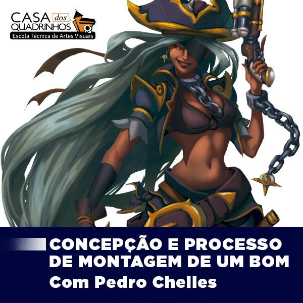 Imagem de capa para o Curso online Concepção e processo de montagem de um bom portfólio com Pedro Chelles