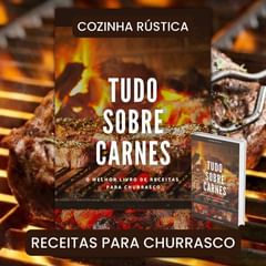 Imagem de capa para o Ebook O Mestre do Churrasco - Receitas