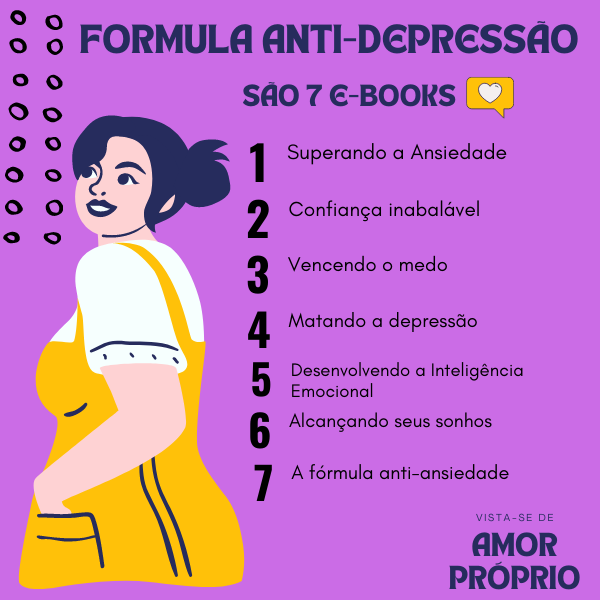 Imagem de capa para o Ebook A fórmula anti-depressão com 7 e-book + bônus 