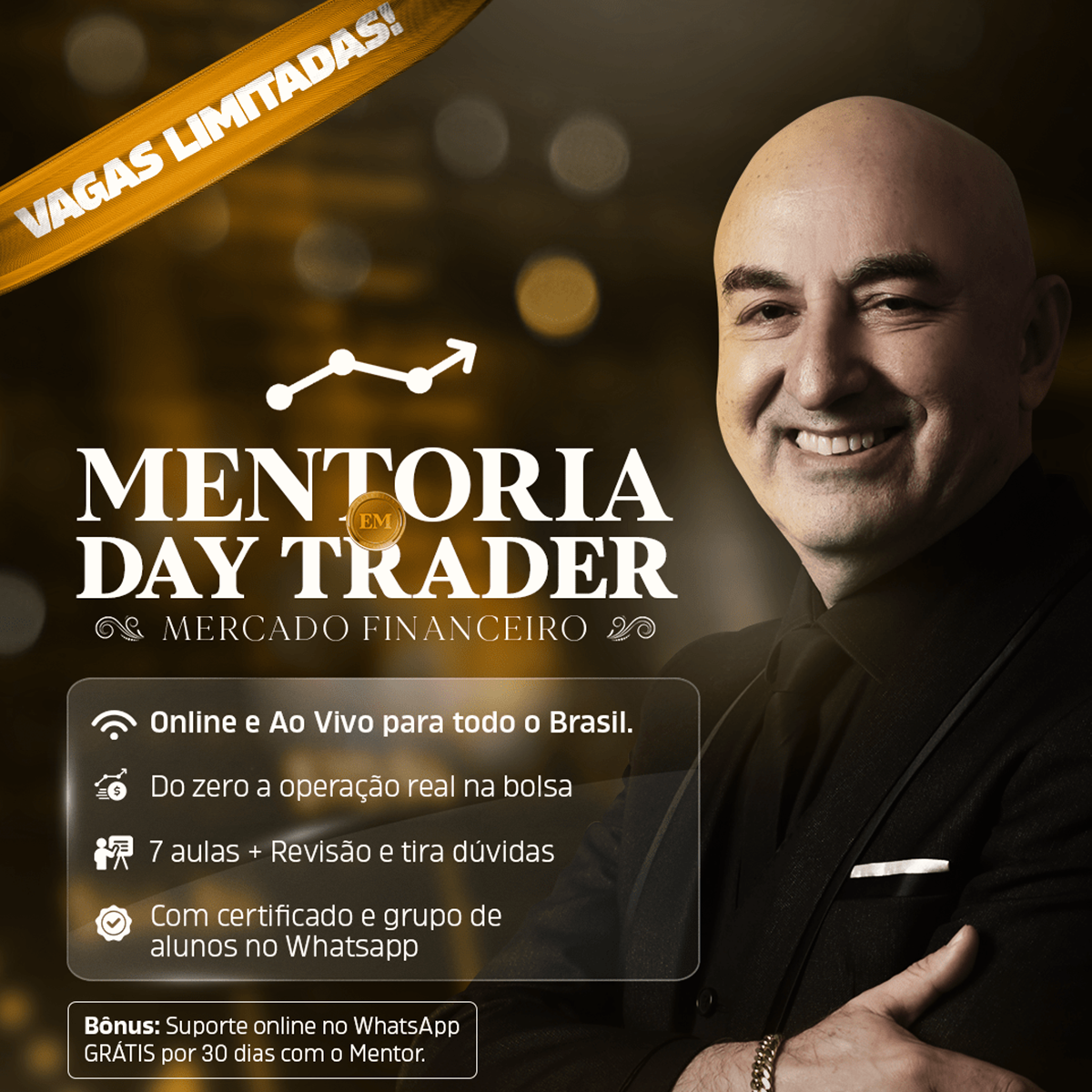 Mentoria em Day Trader – Mercado Financeiro