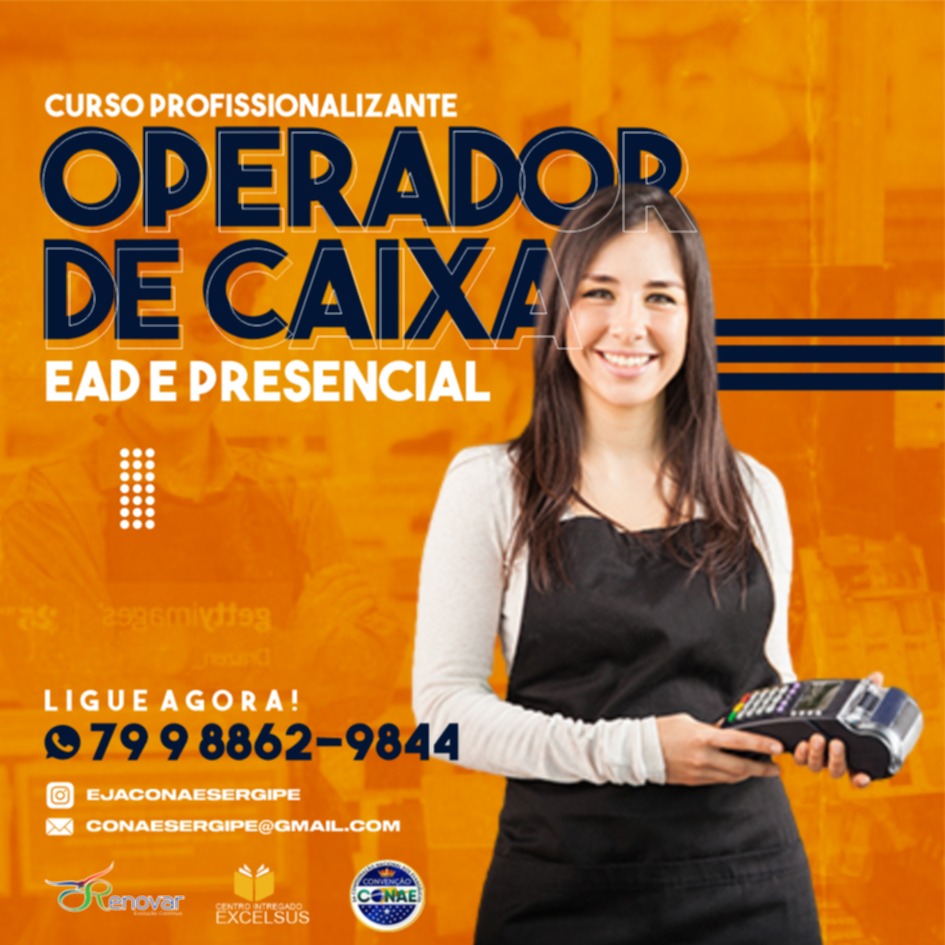 CURSO OPERADOR DE CAIXA - eja conae | Hotmart