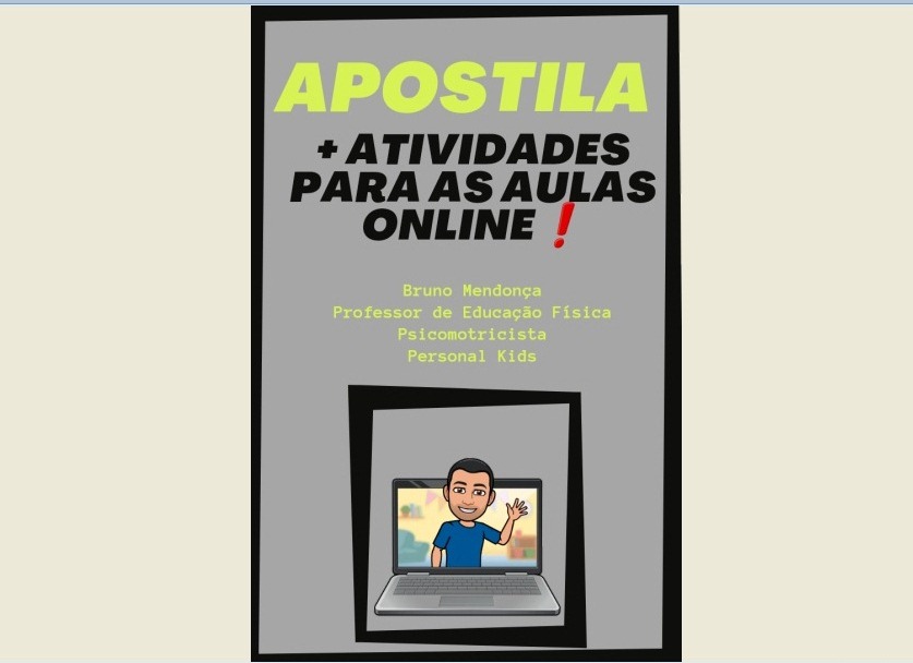 APOSTILA + Atividades para as aulas online!