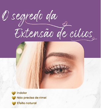 E-book EXTENSÃO DE CÍLIOS