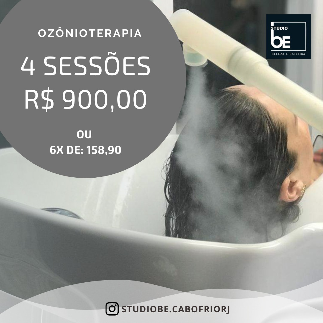 OZONIOTERAPIA CAPILAR - Studio Be | Hotmart