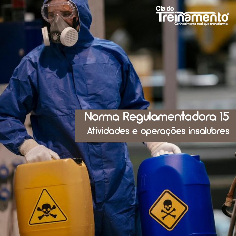 Imagem de capa para o Curso online TREINAMENTO NR-15: ATIVIDADES E OPERAÇÕES INSALUBRES