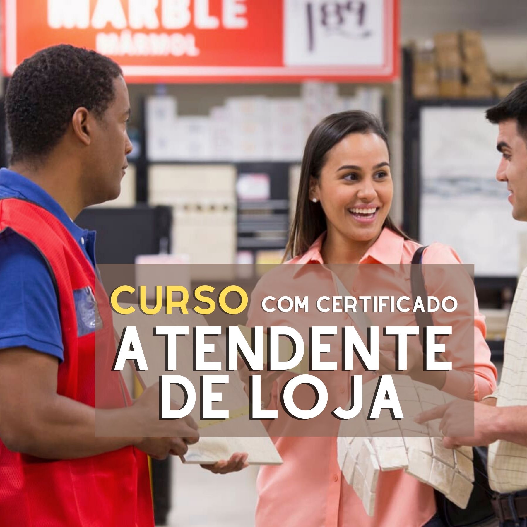 ATENDENTE DE LOJA - Milton Kichese | Hotmart