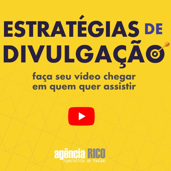 Imagem de capa para o Ebook Estratégias de Divulgação para Youtubers
