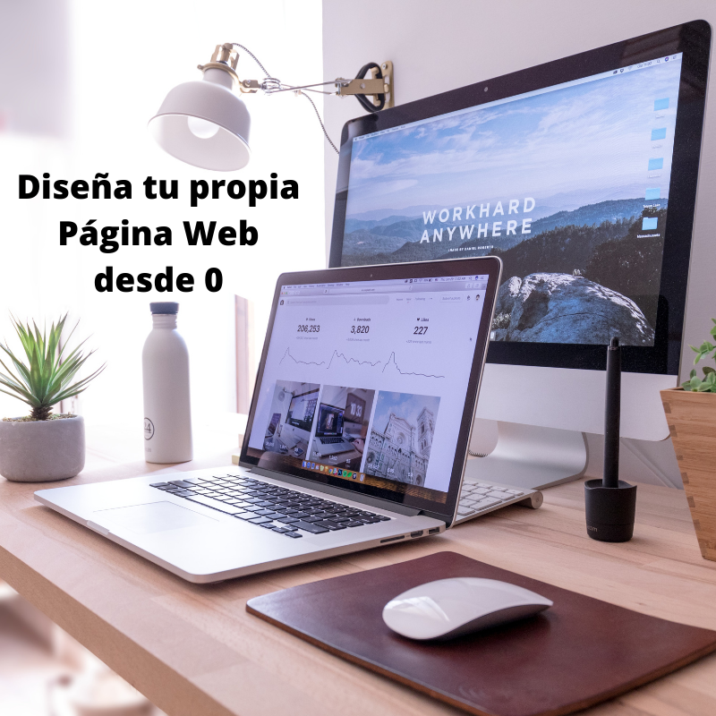 Imagen de portada para Curso online Diseña tu propia Página Web desde 0
