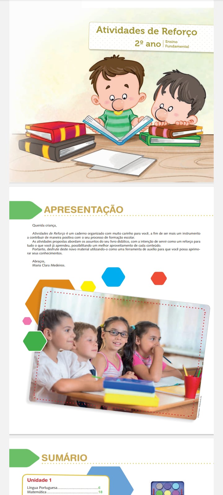 CADERNO DE ATIVIDADES DE REFORÇO 2 ANO - JUNIA CINARA TAVARES | Ho...