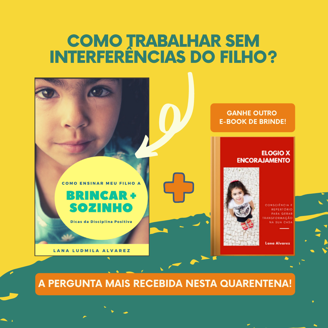 Imagem de capa para o Ebook Como ensinar meu filho a brincar mais sozinho?