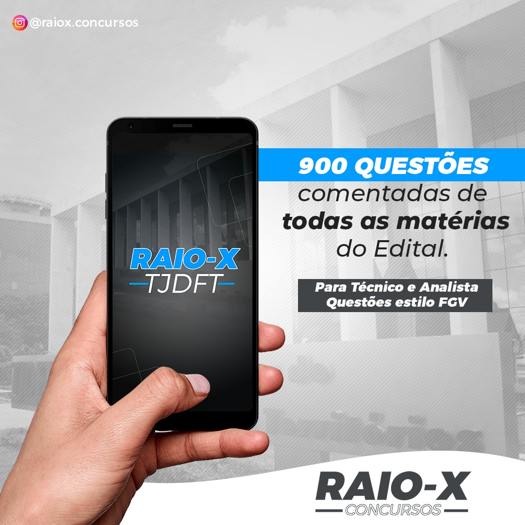 Raio-X TJDFT - Domine Seus Estudos | Hotmart