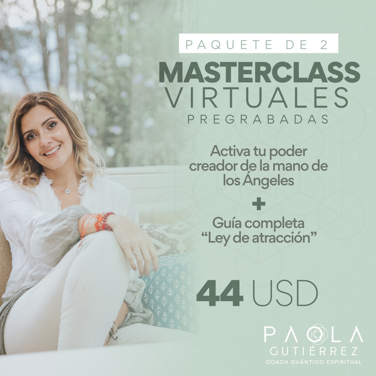 Testimonios Reales De La Ley De Atraccion Paquete x 2 Master Class Virtual "Activa tu Poder Creador de la mano de los  Angeles" y "Guía Completa Ley de la Atracción" - PAOLA GUTIERREZ | Hotmart