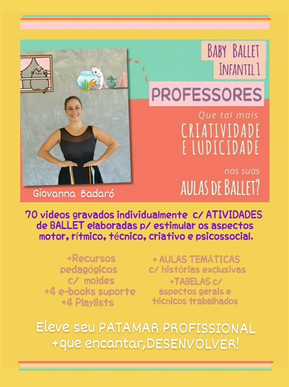 Atividades Lúdicas para Aulas de Ballet Infantil. O Jardim PIRLIPIM...