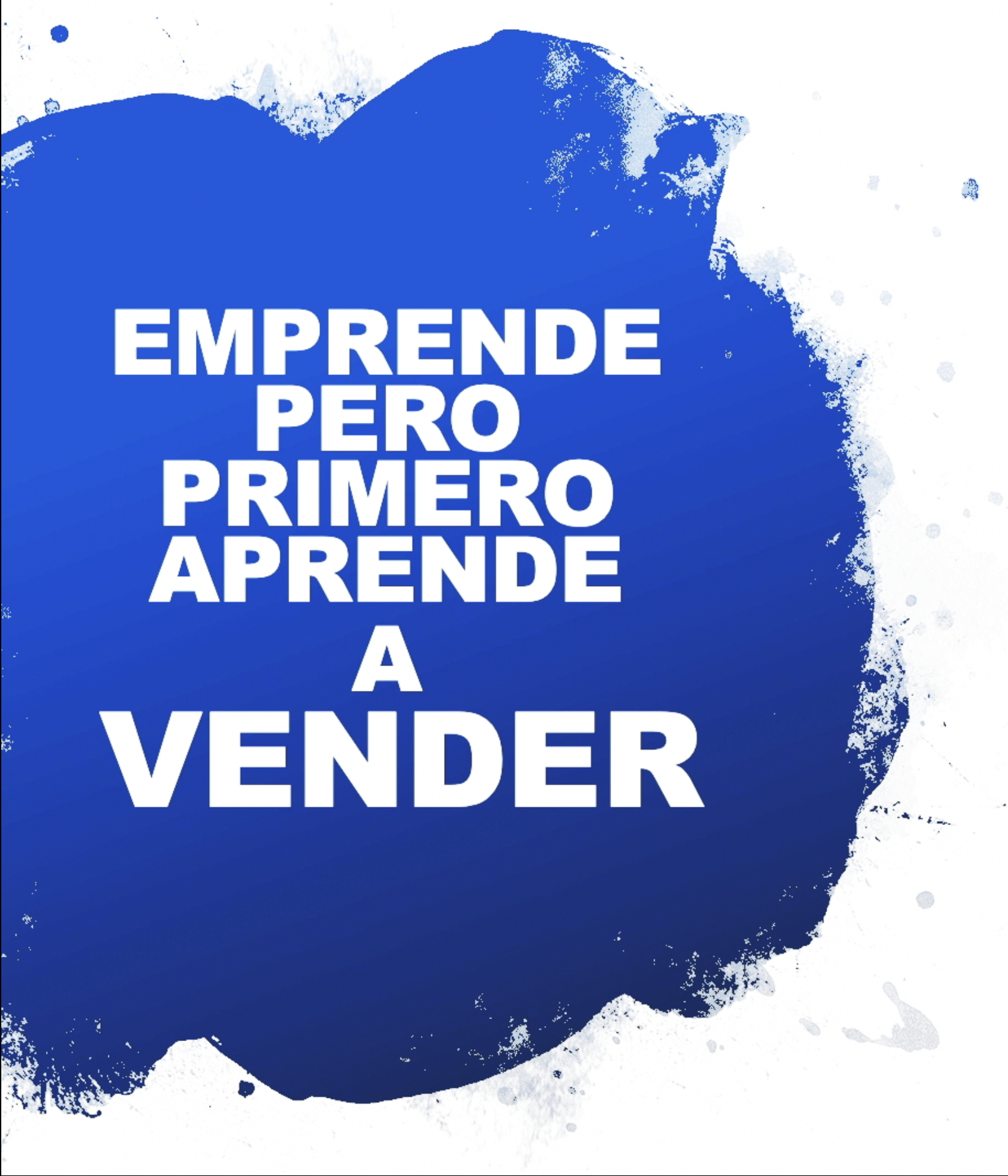 Imagen de portada para Curso online EMPRENDE PERO PRIMERO APRENDE A VENDER