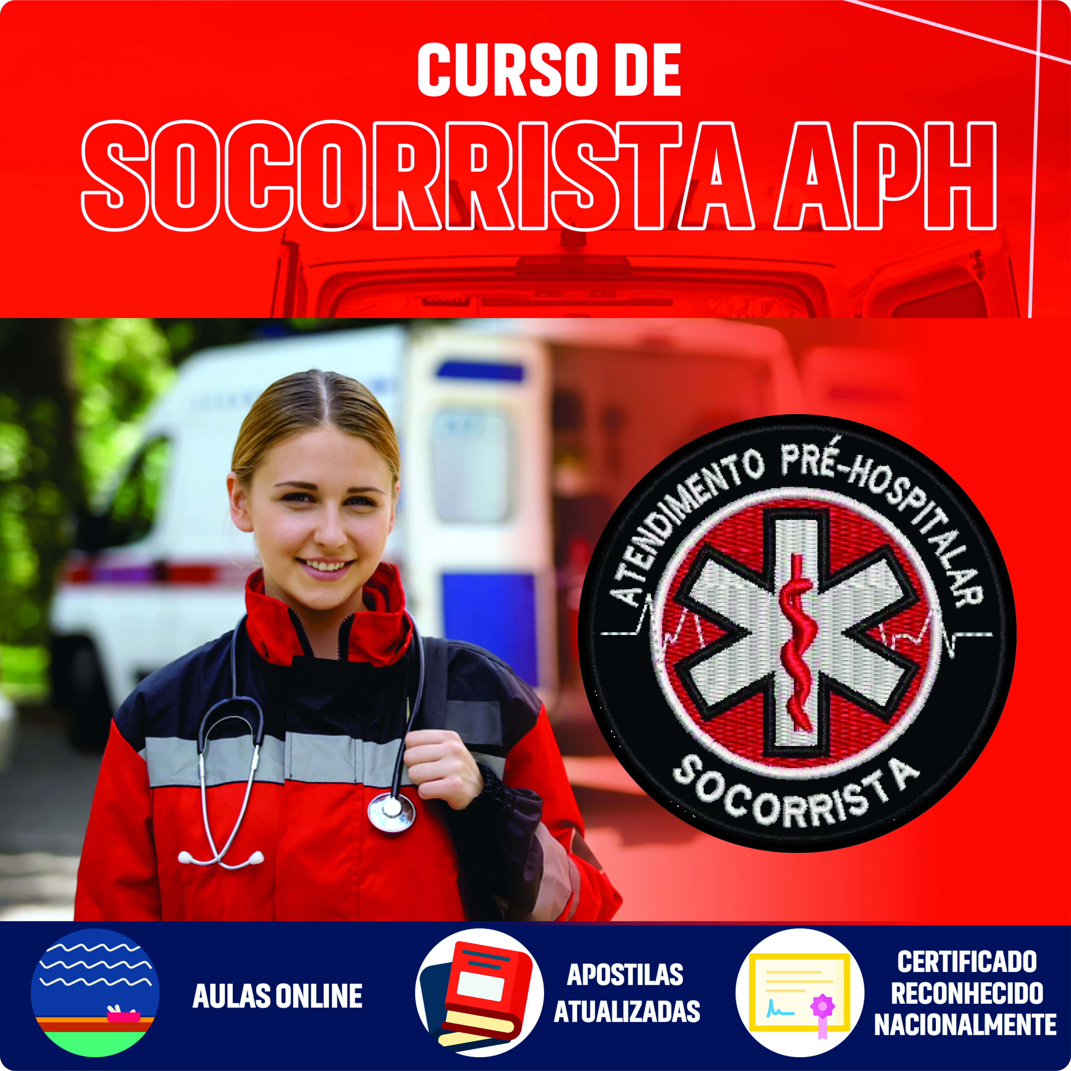 Treinamento Completo Socorrista APH (Atendimento Pré Hospitalar)