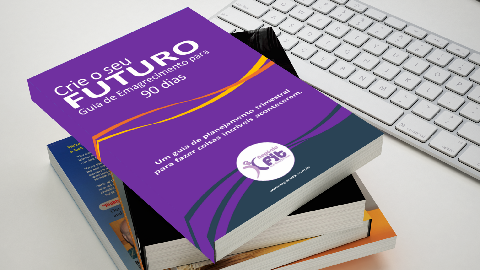 Imagem de capa para o Ebook Crie Seu Futuro - Guia de Emagrecimento