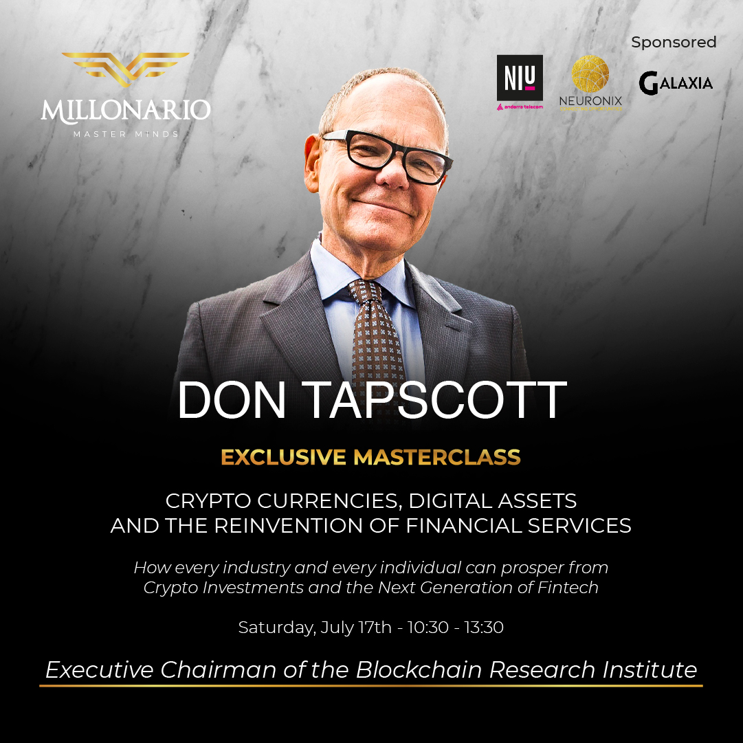 DON TAPSCOTT - MASTERCLASS - We are love SL | Hotmart