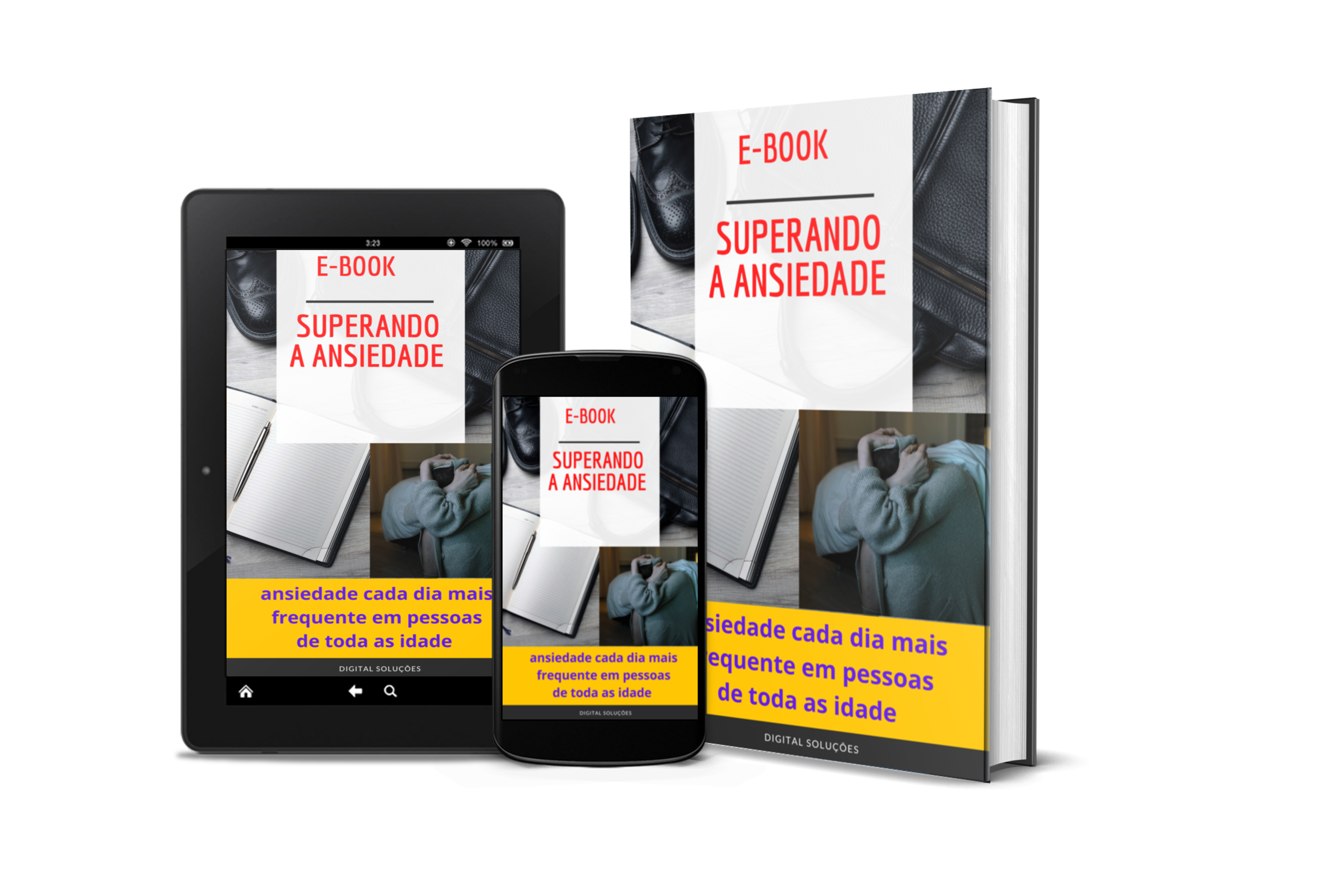 E-BOOK SUPERANDO A ANSIEDADE - Digital Soluções | Hotmart