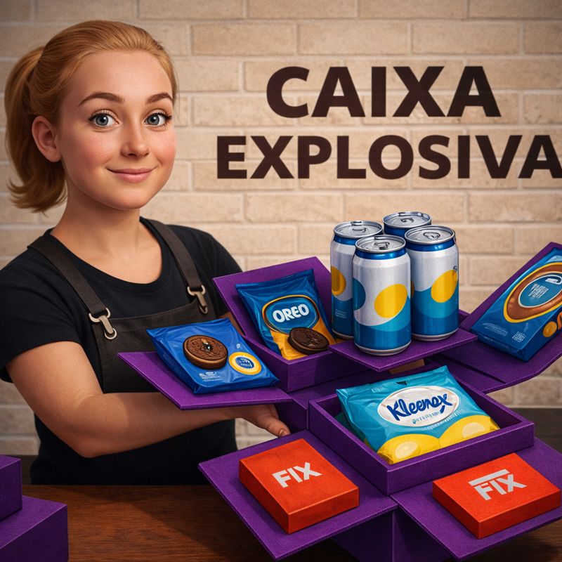 Negócio das Caixas de Presente Explosivo — O Guia Completo para Criar, Montar e Vender Presentes Que Encantam e Dão Lucro Todos os Dias