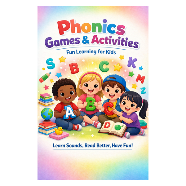 Phonics Games & Activities - Fun Learning Workbook for Kids - Littl...