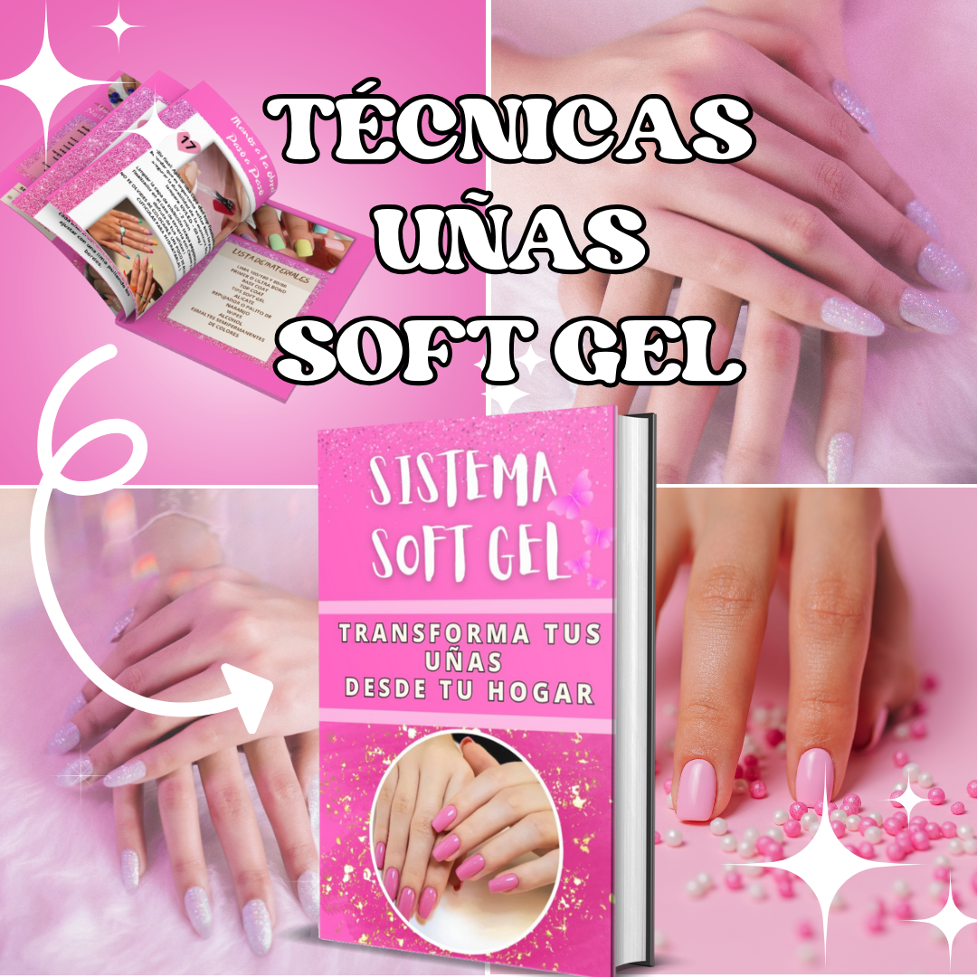 Imagen de portada para Ebook 📕TÉCNICA UÑAS SOFT GEL (GUIA+VIDEOS)💅🏻