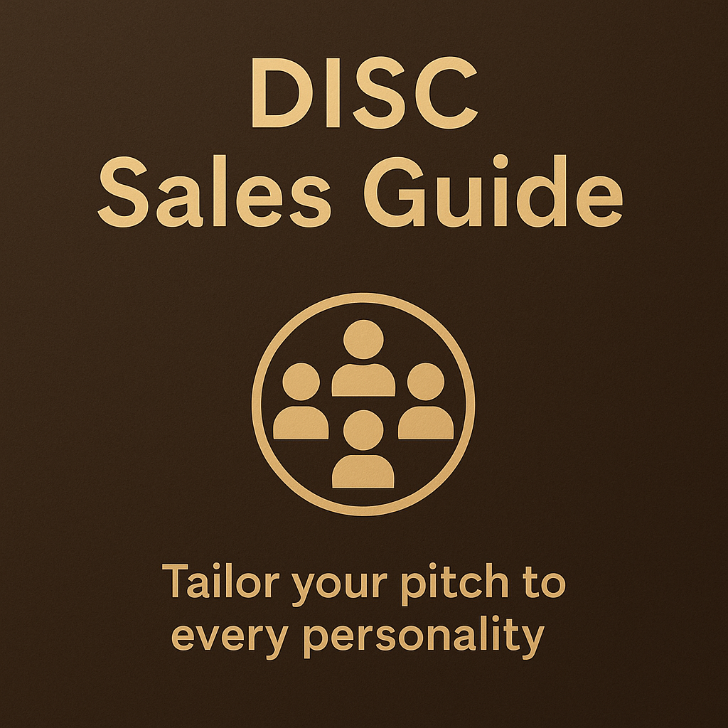 How to Sell to Each Client Type (DISC)