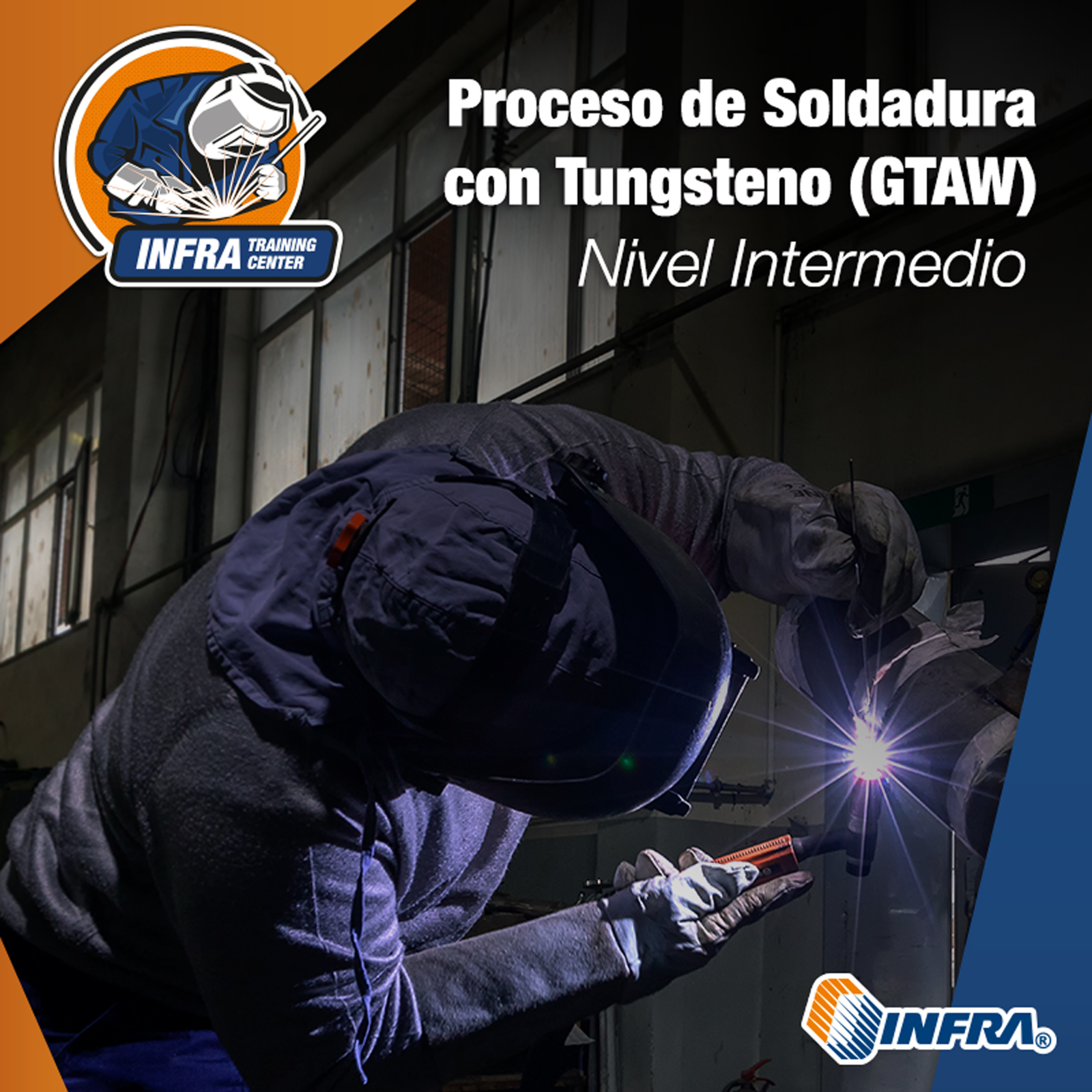 Imagen de portada para Curso online Proceso de Soldadura con Tungsteno (GTAW) Nivel Intermedio
