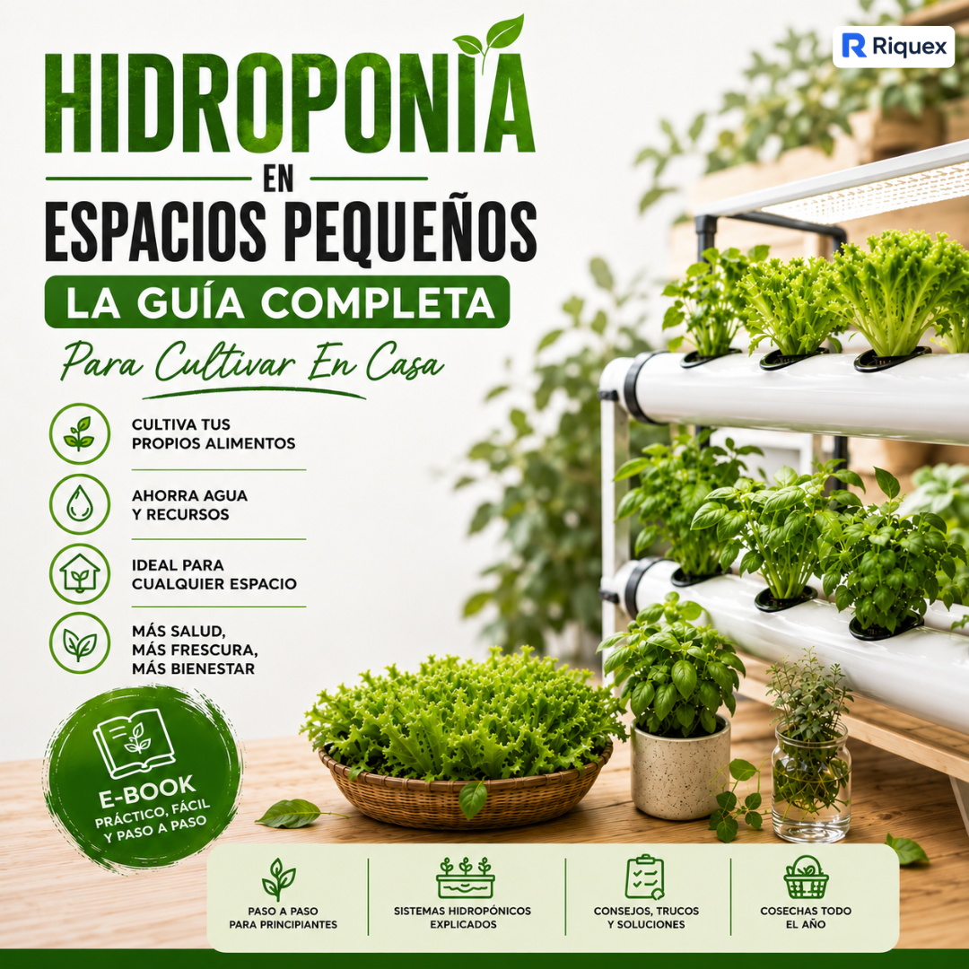 Hidroponía en Espacios Pequeños: La Guía Completa para Cultivar en Casa
